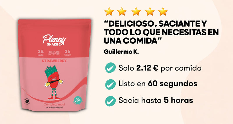 Plenny Shake | Batido sustitutivo vegano completo