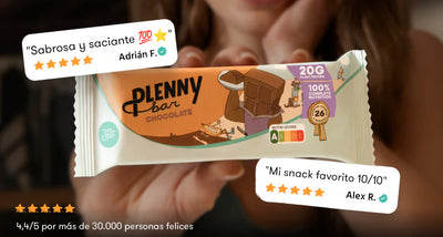 Plenny Bar v3.0 | Barrita energética vegana para tu ritmo diario