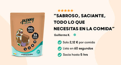 Plenny Shake v3.0 | Batido sustitutivo vegano completo