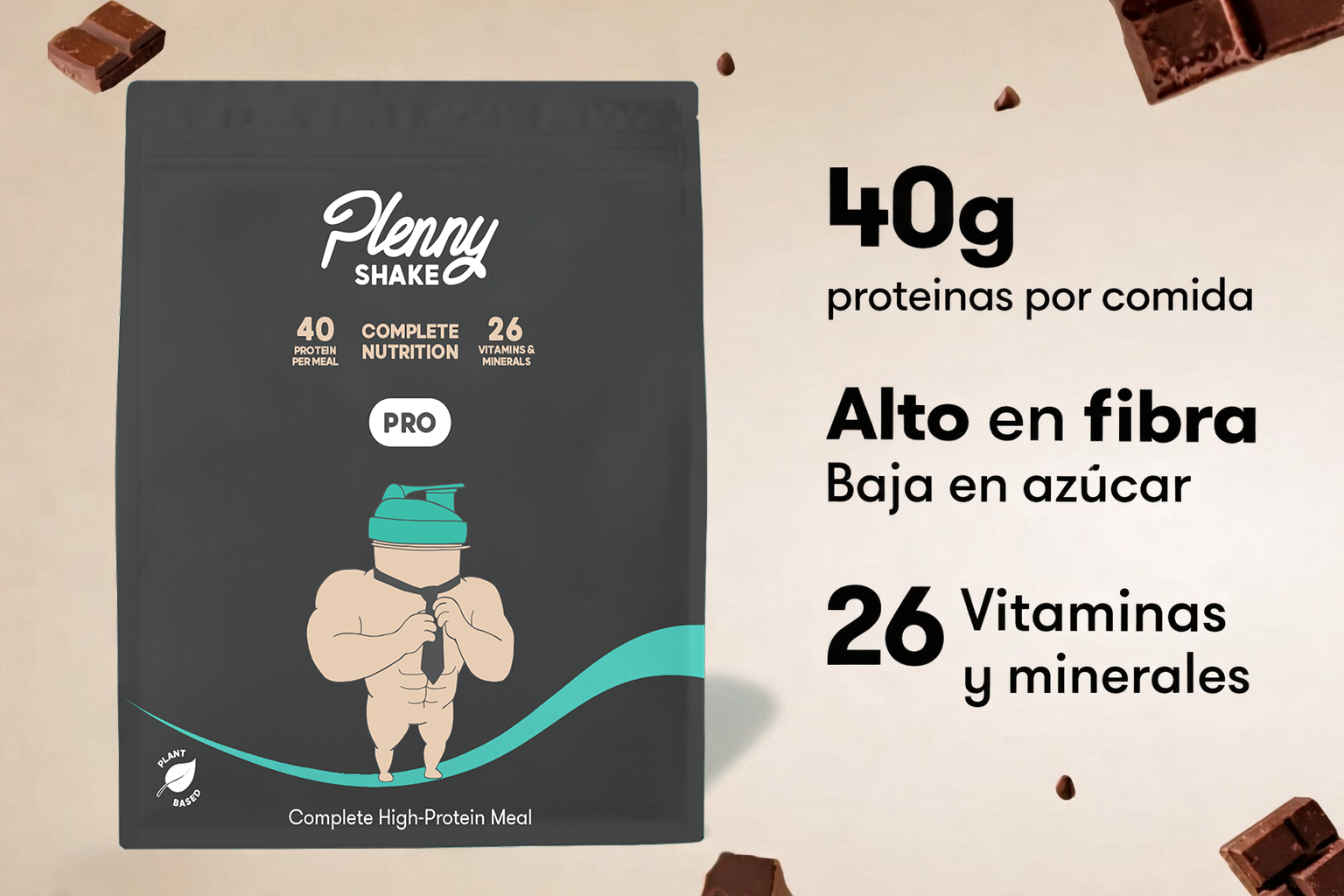 Plenny Shake PRO | Alto En Proteína