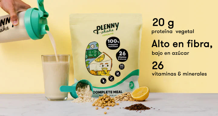 Plenny Shake v3.0 | Batido sustitutivo vegano completo